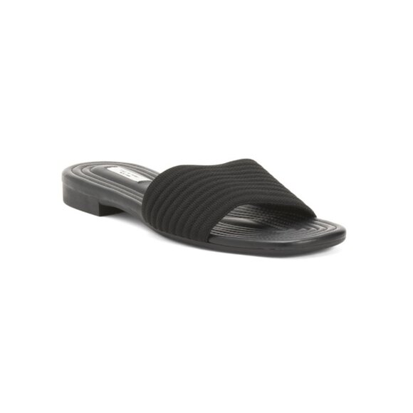 RAG & BONE Black Ellis Slide Sandals